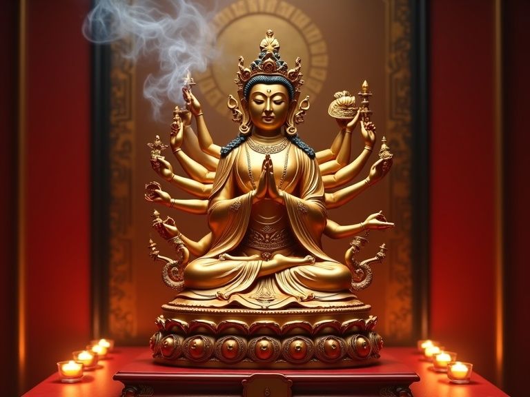 属鼠的本命佛是哪位菩萨_千手观音供奉与佩戴指南