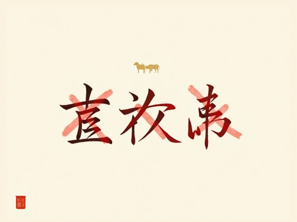 男宝宝起名宜用字示意图