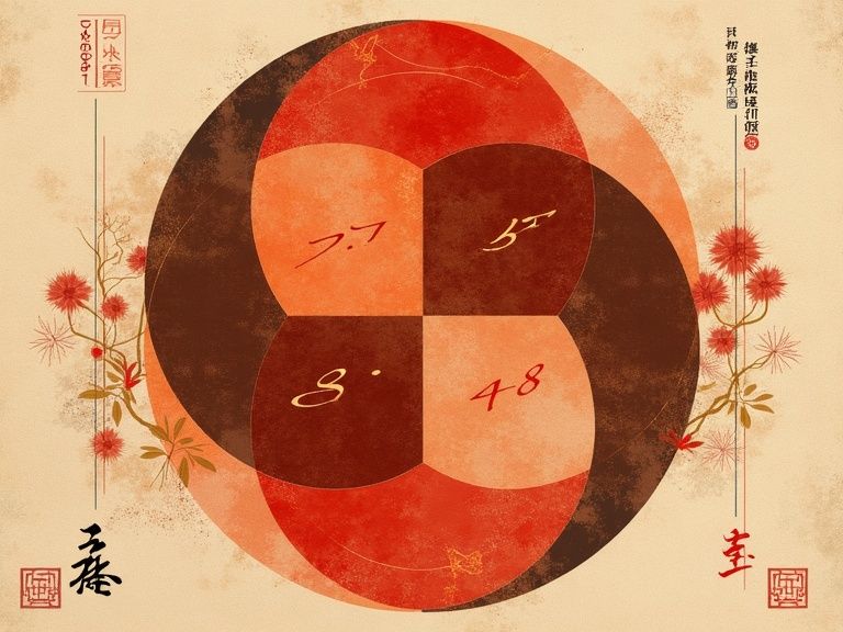 幸运数字与吉时示意图