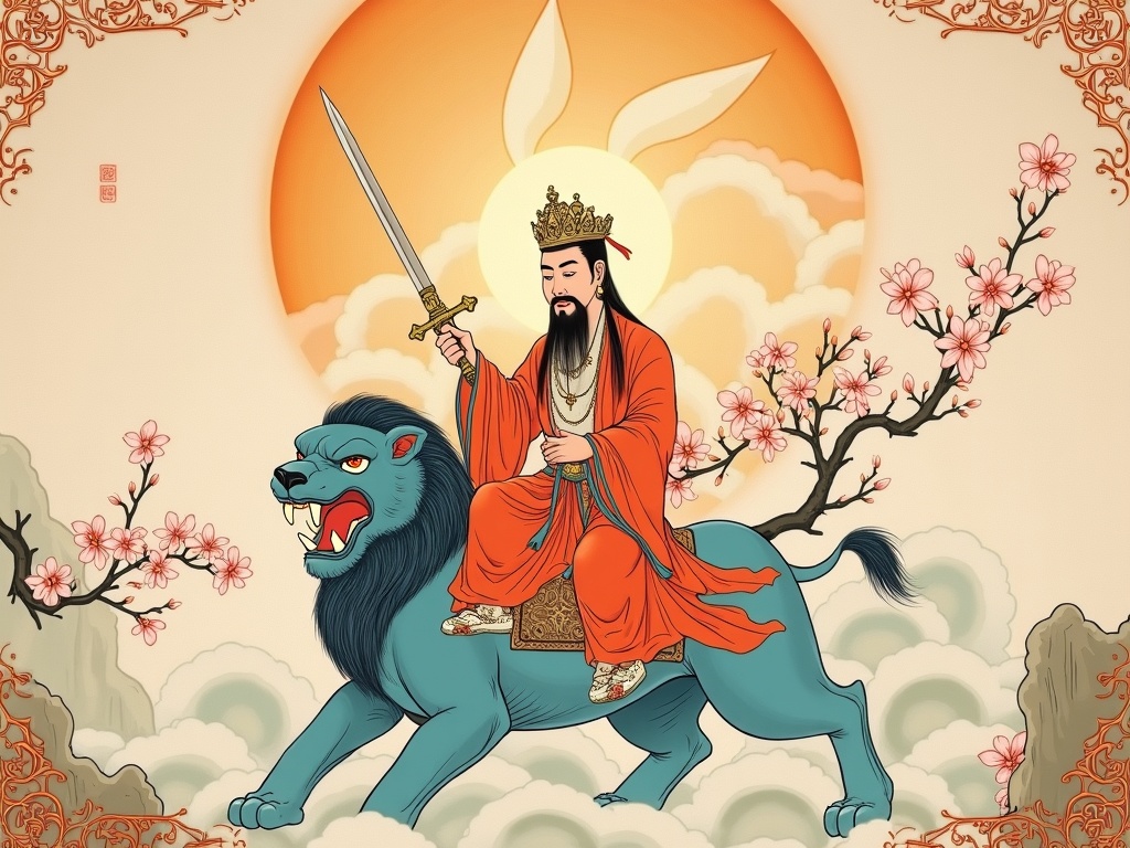 属兔的本命佛是什么？文殊菩萨供奉指南与佩戴讲究