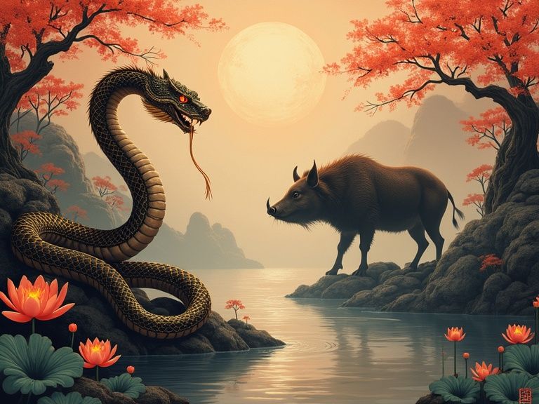 属蛇和什么属相相冲相害_猪蛇相冲化解方法全解