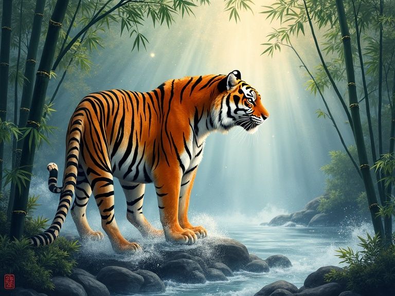 属虎永远最旺什么颜色_虎五行属木的终身幸运色搭配宜忌