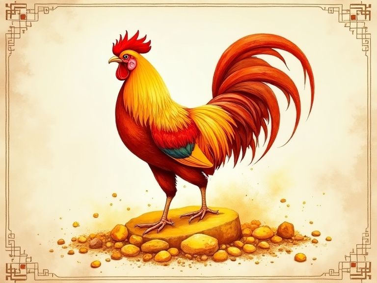 属鸡最旺什么颜色_酉金五行匹配的开运色详解与终身幸运配色指南